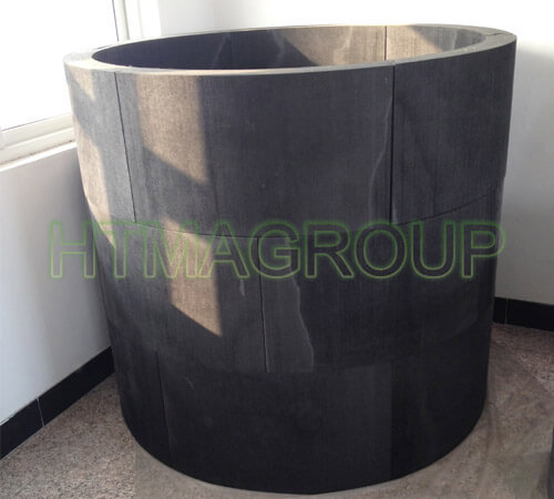 heating insulation graphite barrel