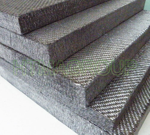 Pan rigid graphite felt