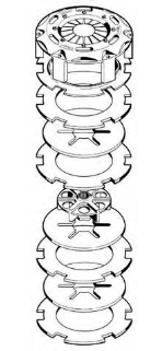 Tilton 3plate carbon-carbon clutch