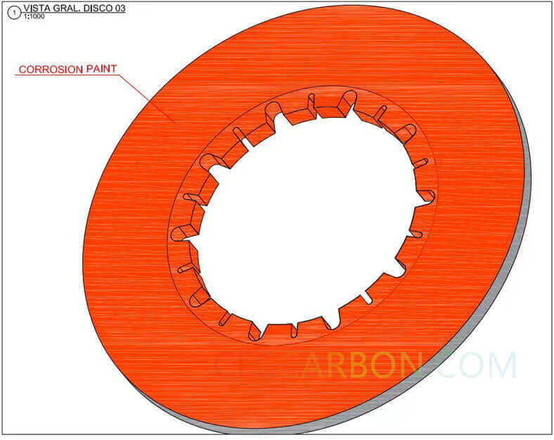airplane brake disc-aircraft carbon fiber composite material manufacturer- (3)
