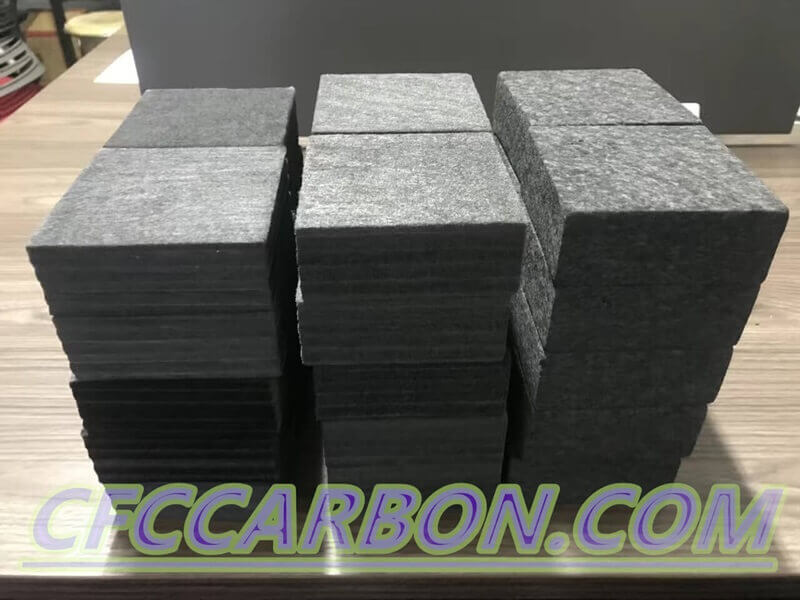 carbon graphite felt insulation soft hard rigid board short long fiber chopped material manufacturer factory China (2)