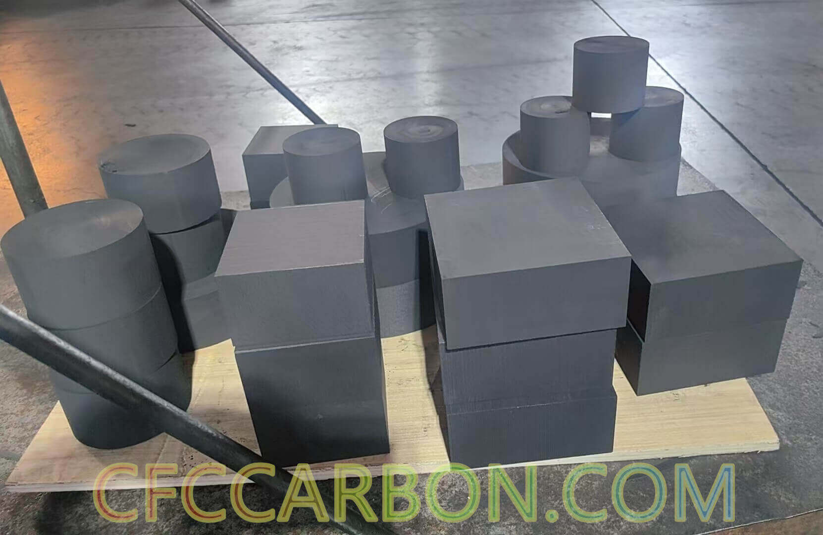 isostatic graphite rods blocks plates material manufacturer factory China