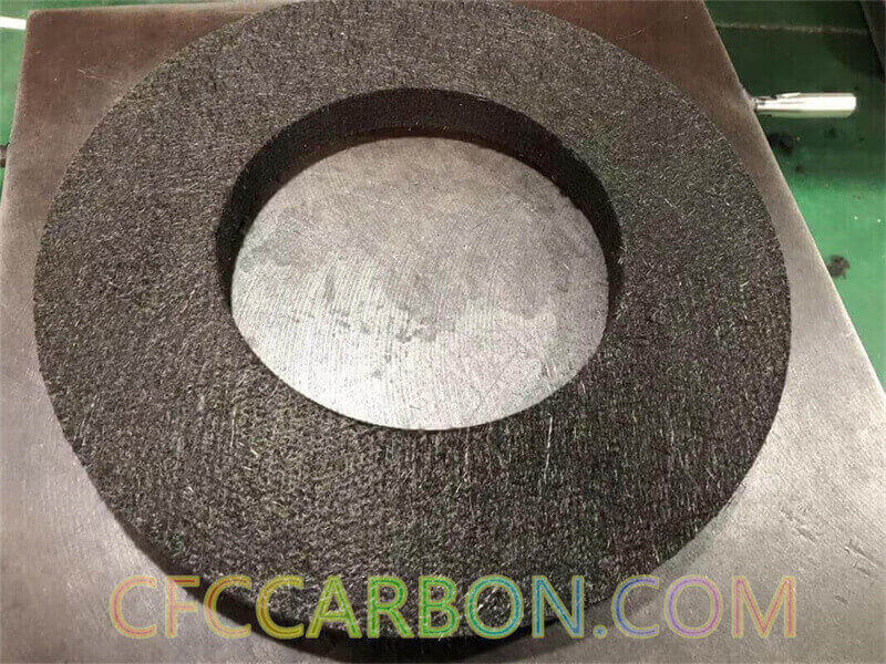 2.5D needle punch CFC airplane Brake disc-carbon fiber composite preform-preforming-Prefab T700 12K (1)