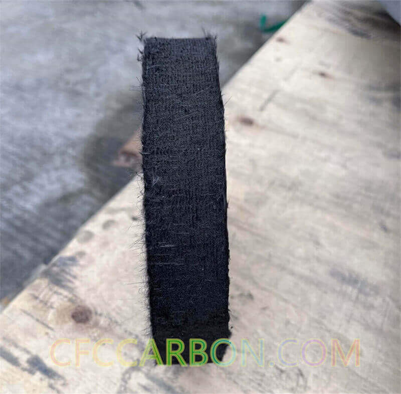 2.5D needle punch CFC airplane Brake disc-carbon fiber composite preform-preforming-Prefab T700 12K (2)