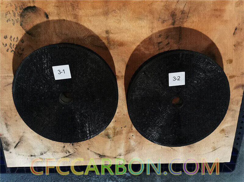 2.5D needle punch CFC airplane Brake disc-carbon fiber composite preform-preforming-Prefab T700 12K (8)