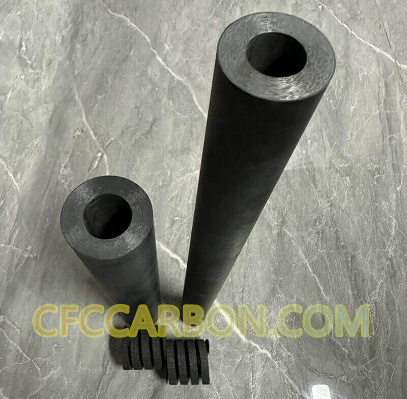Filament wound carbon fiber composite tube pipe CFC (1)