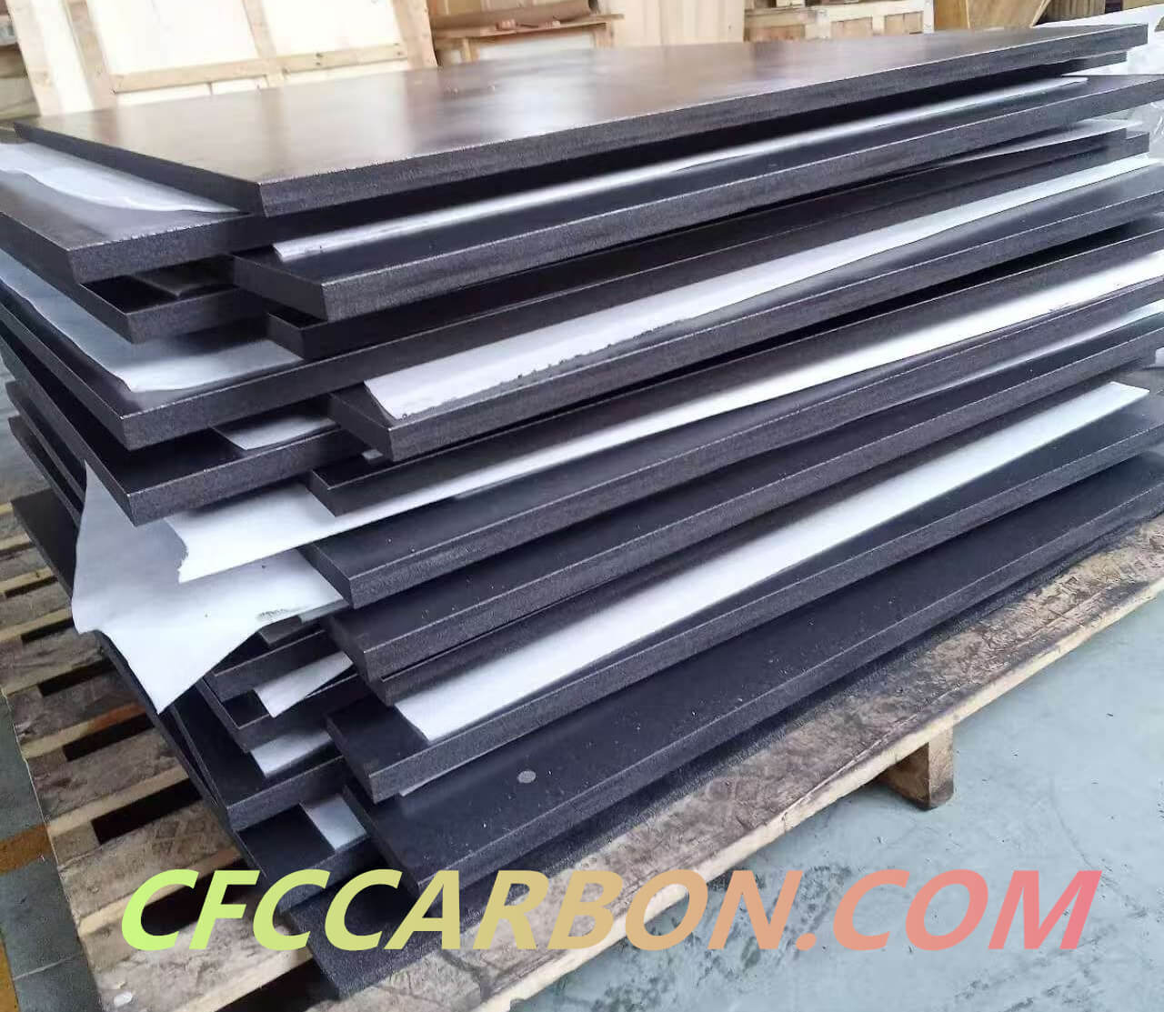 PAN-short fiber-rigid felt board